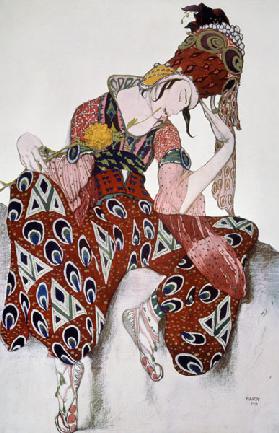 Iskander. Costume design for the ballet La Péri by P. Ducas