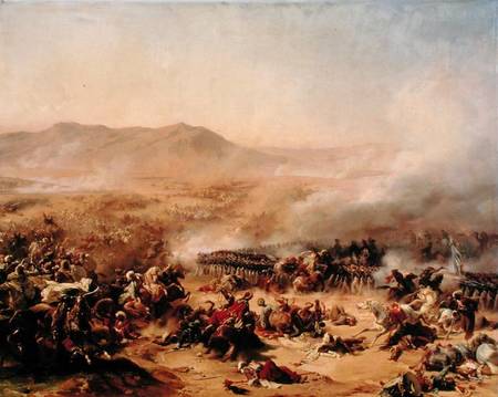 The Battle of Mont Thabor de Leon Philippoteaux