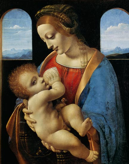 Madonna Litta de Leonardo da Vinci
