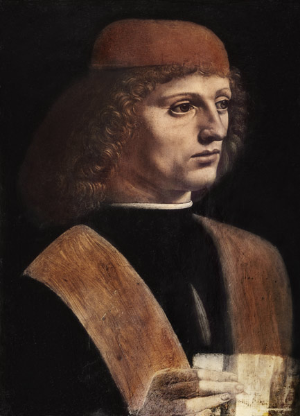 Portrait of a musician de Leonardo da Vinci