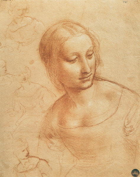 Madonna with the mandrel de Leonardo da Vinci