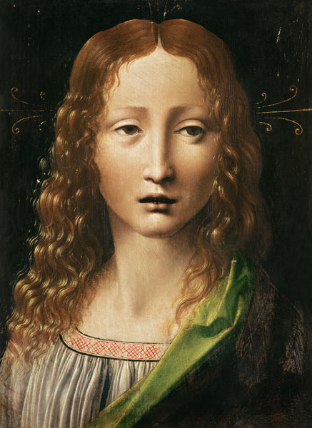 Head of the Saviour de Leonardo da Vinci