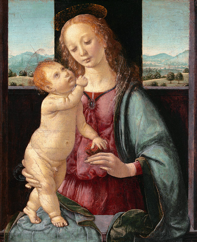 Madonna Dreyfus de Leonardo da Vinci