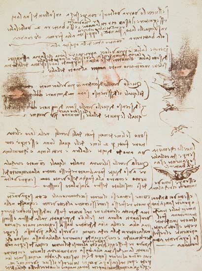 Manuscript page from Codici Rari III 35.2 de Leonardo da Vinci