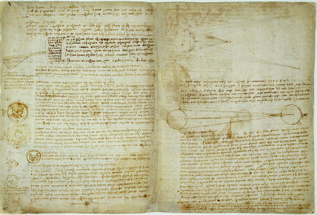 The Codex Hammer Pages 48-51 de Leonardo da Vinci