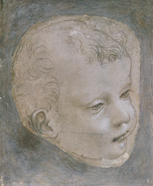 Head of a Child de Leonardo da Vinci
