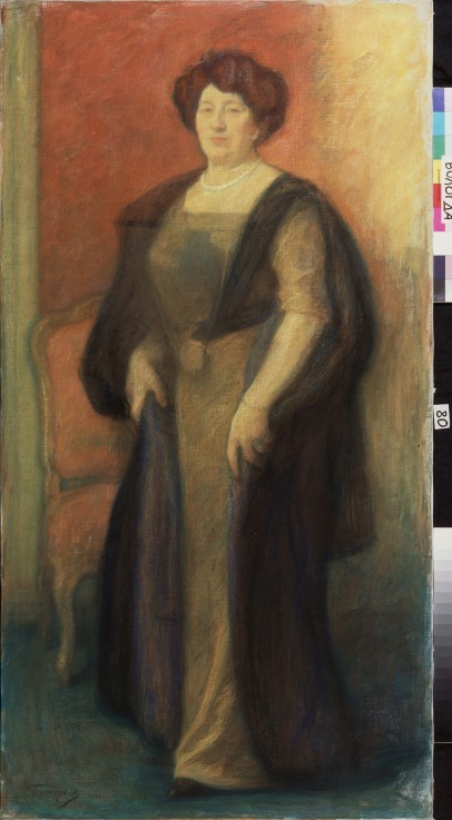 Portrait of Anna Vysotskaya de Leonid Ossipowitsch Pasternak