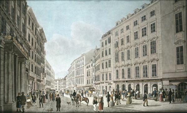 Vienna , Kohlmarkt de Leopold Beyer