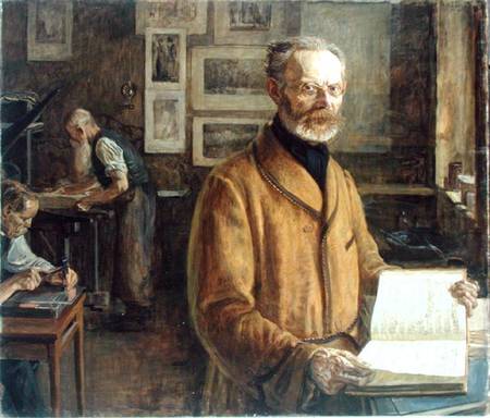 Friedrich Chrysander (1826-1901) de Leopold Karl Walter von Kalckreuth
