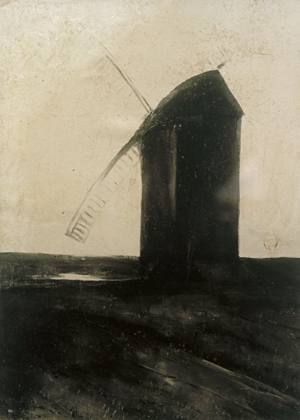 niederländische Windmühle de Lesser Ury