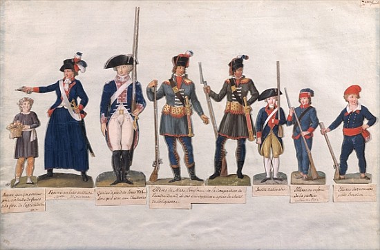 Characters of the French Revolution de Lesueur Brothers