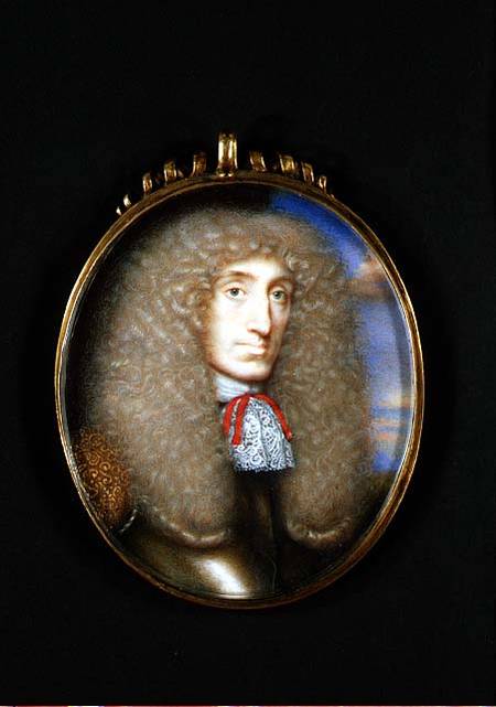 Miniature of Robert Kerr, 4th Earl of Lothian de Lewis Cross