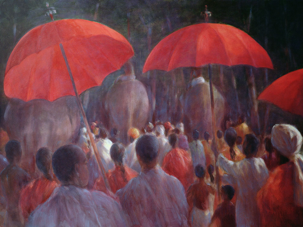 Parade (oil on canvas)  de Lincoln  Seligman