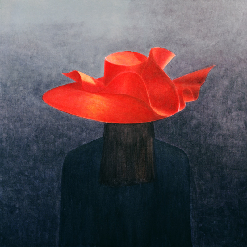 Red Hat, 2004 (acrylic on canvas)  de Lincoln  Seligman