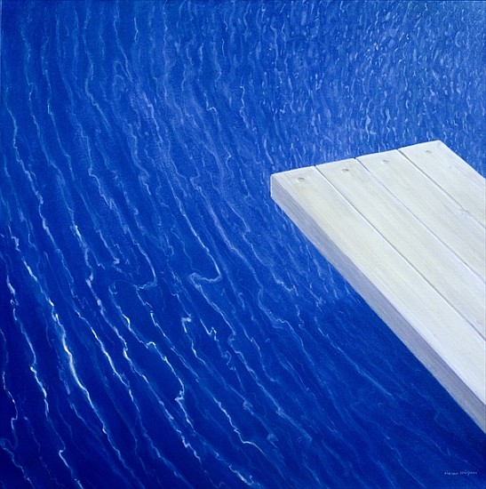 Diving Board, 2004 (acrylic)  de Lincoln  Seligman