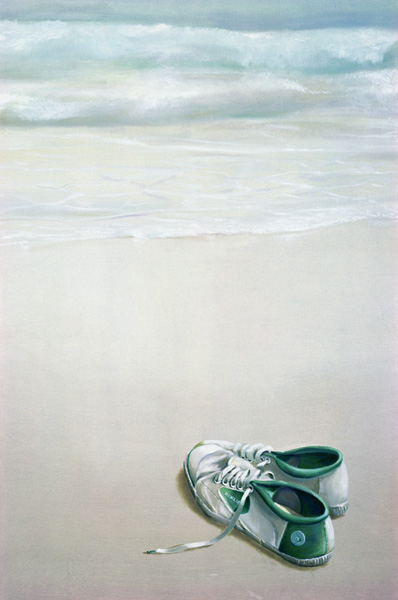 Gym Shoes on Beach  de Lincoln  Seligman