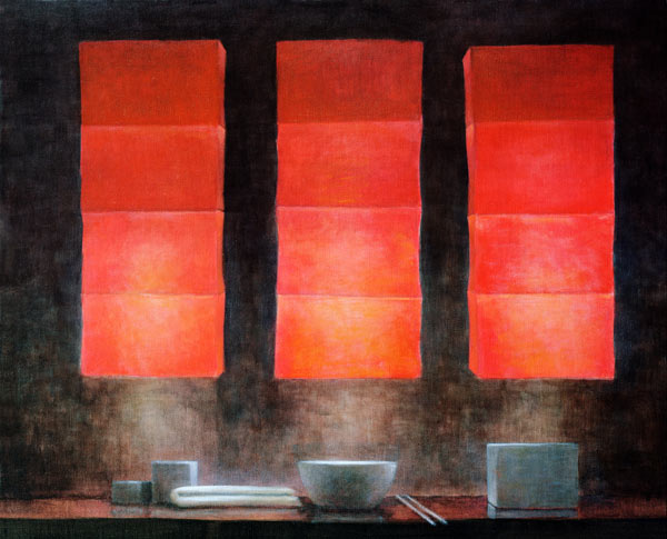 Hutong (oil on canvas)  de Lincoln  Seligman