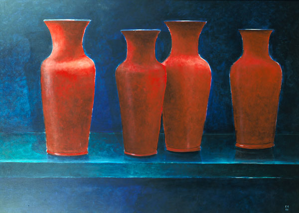 Red Pots, 1988  de Lincoln  Seligman