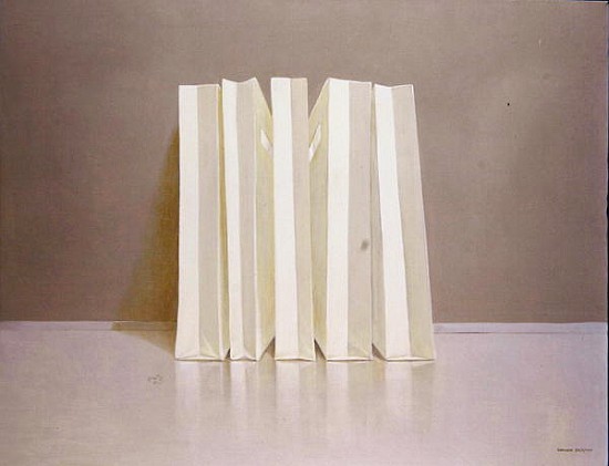 Retail Therapy in White, 2004 (acrylic)  de Lincoln  Seligman
