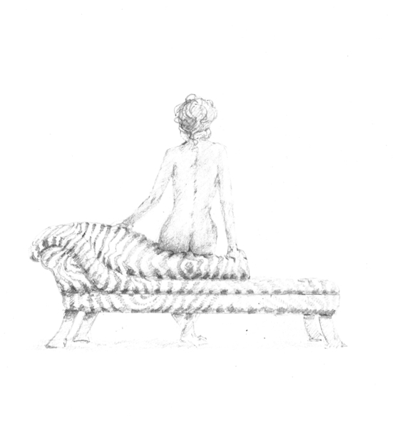 Seated Nude de Lincoln  Seligman