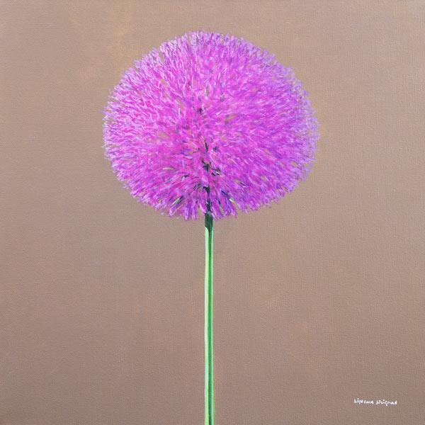 Alium (oil on canvas) 