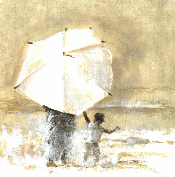 Umbrella and Child 2 de Lincoln  Seligman