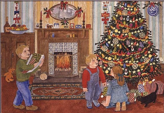 Round the Christmas Tree  de Linda  Benton