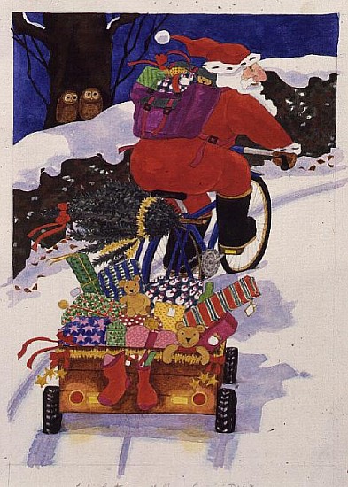 Santa''s Bike  de Linda  Benton