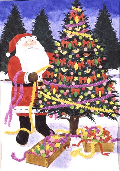 Santa''s Trees  de Linda  Benton