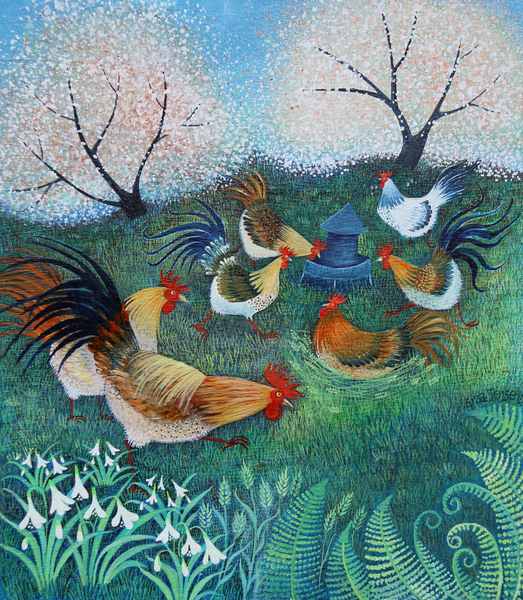 Orchard Hens de Lisa Graa Jensen