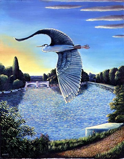 Flight of the Heron, 1995  de Liz  Wright