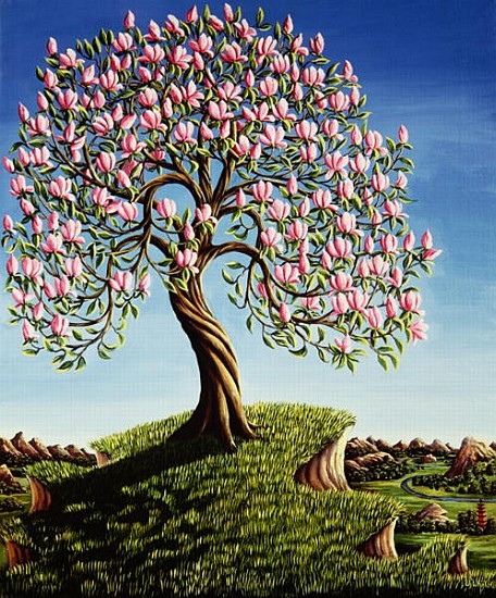 Magnolia Tree, 1989  de Liz  Wright