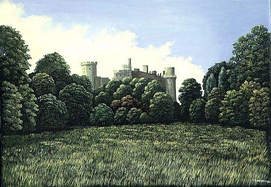 Warwick Castle, 1980 (panel)  de Liz  Wright