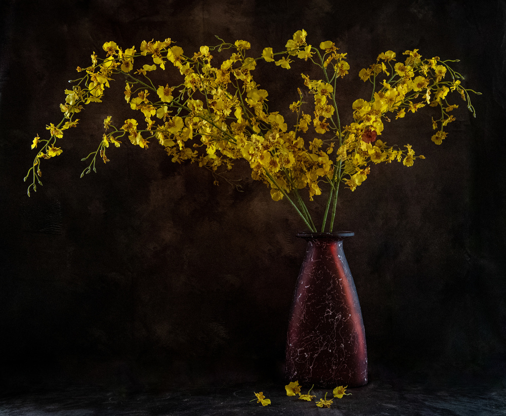 Yellow flowers de LM Meng