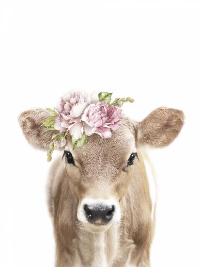 Floral Baby Calf