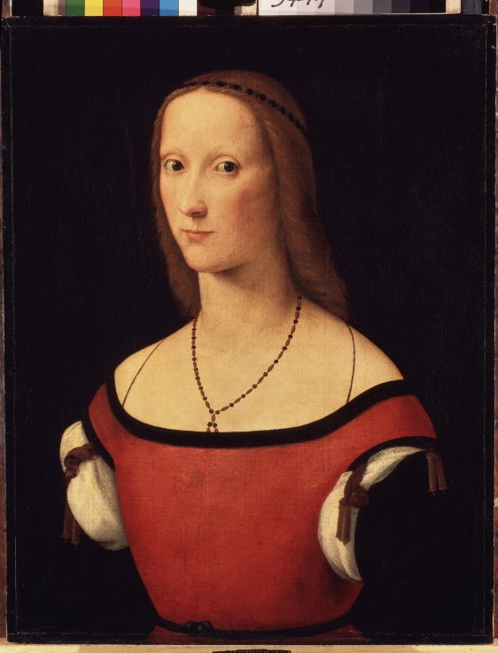Female portrait de Lorenzo Costa