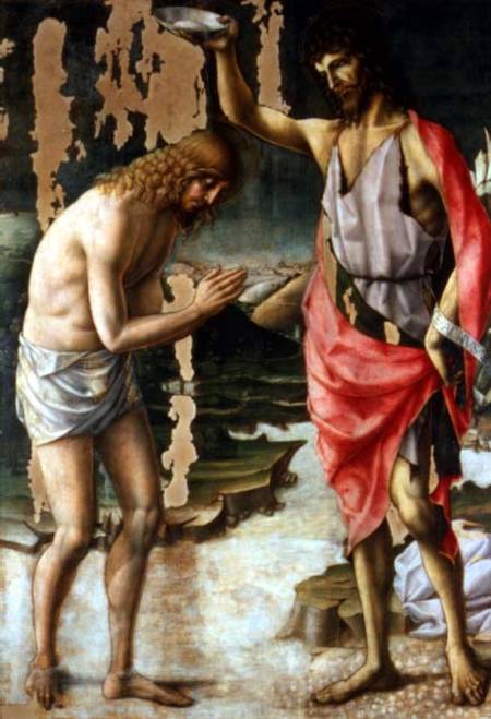 The Baptism of Christ de Lorenzo d'Alessandro  da Severino II
