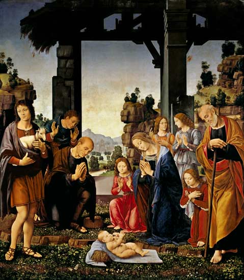 Adoration of the Shepherds de Lorenzo di Credi