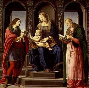 The Madonna with the hll.Julian and Nikolaus of My de Lorenzo di Credi