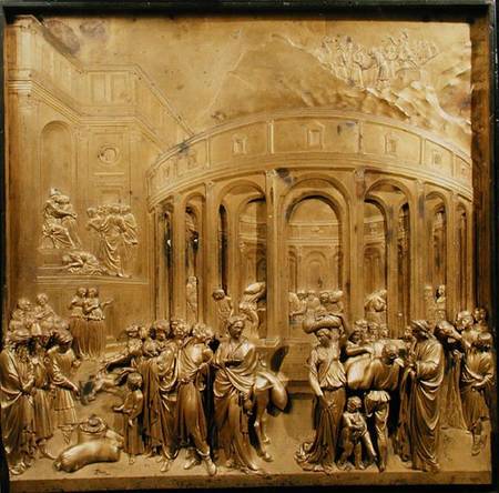 The Story of Joseph, original panel from the East Doors of the Baptistery de Lorenzo  Ghiberti