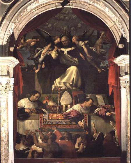 The Charity of St. Anthony de Lorenzo Lotto