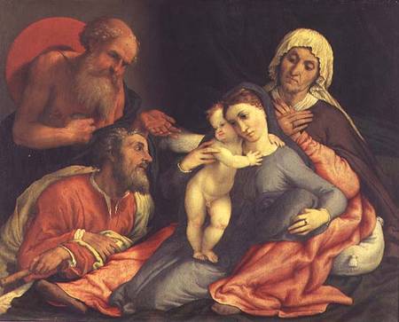 Holy Family de Lorenzo Lotto