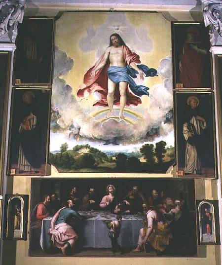 The Holy Trinity de Lorenzo Lotto