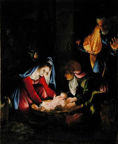 The Nativity de Lorenzo Lotto