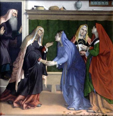 The Visitation de Lorenzo Lotto