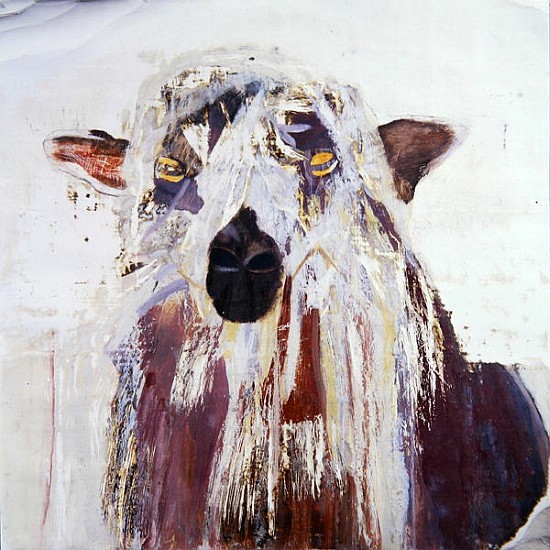 Sheep (mixed media)  de Lou  Gibbs