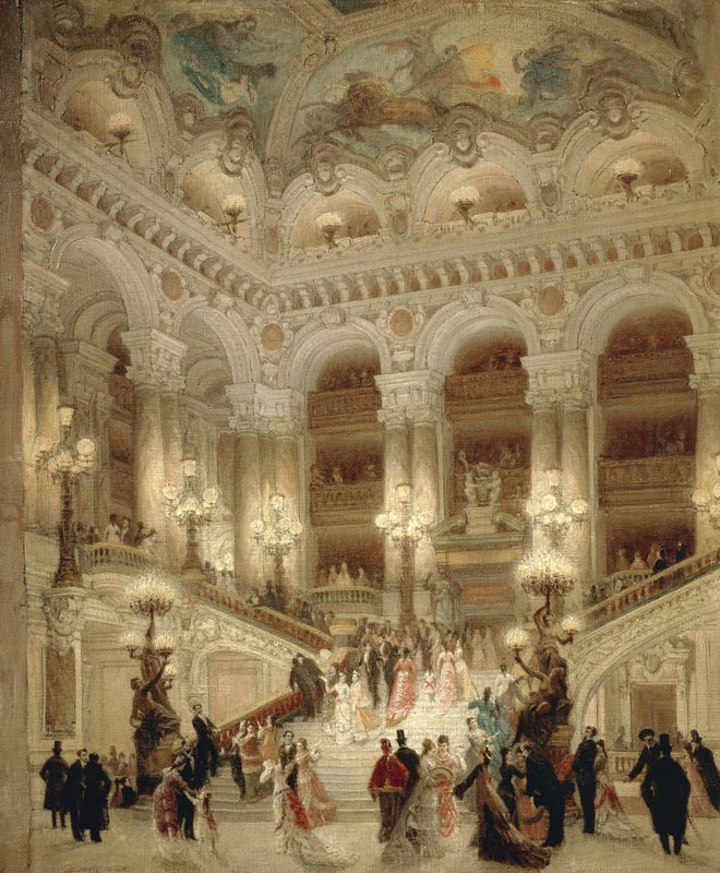 The Staircase of the Opera de Louis Beroud