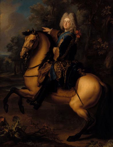 August III.v.Polen als Prinz de Louis de Silvestre