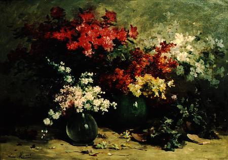 Still Life of Spring Flowers de Louis Emile Minet