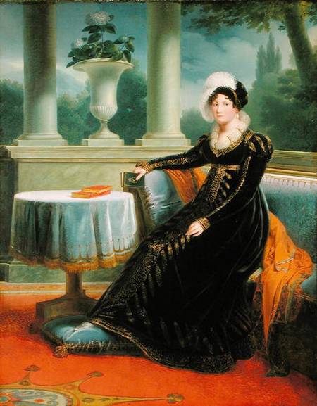 Catherine de Wurtemberg (1783-1835) Queen of Westphalia de Louis Francois Aubry